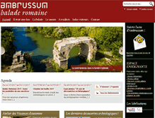 Tablet Screenshot of ambrussum.fr